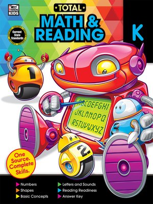 cover image of Total Math and Reading, Grade K